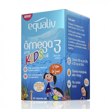 Equaliv Ômega 3 Kids 60 Caps