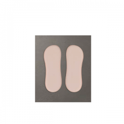 Placas Laterais (Par) - Espuma - 22X10CM MACOM 94
