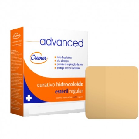 Curativo Hidrocoloide Estéril Regular Advanced 20cm x 20cm - Cremer